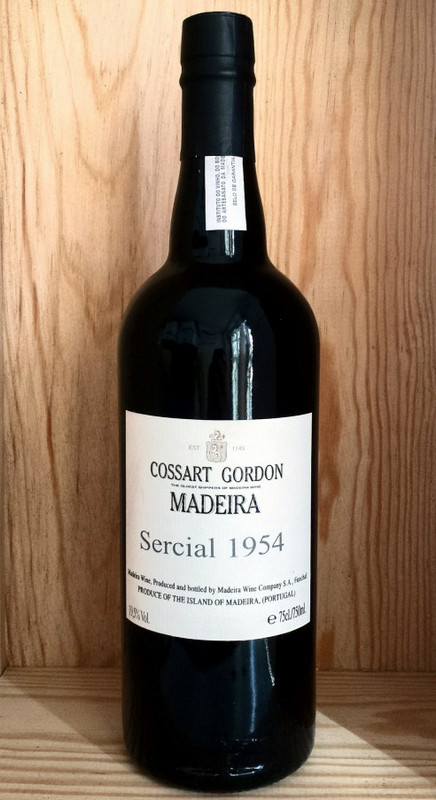 Cossart Gordon Sercial 1954 Vintage Madeira