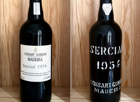 Cossart Gordon Sercial 1954 Vintage Madeira