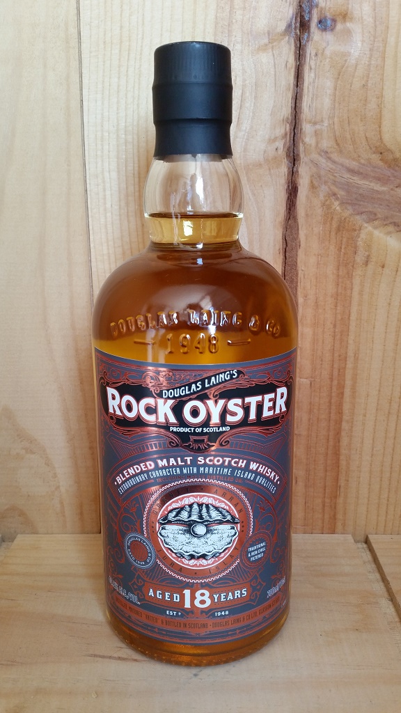 Rock Oyster 18 Year Old Blended Malt Scotch Whisky 70cl 46.8%