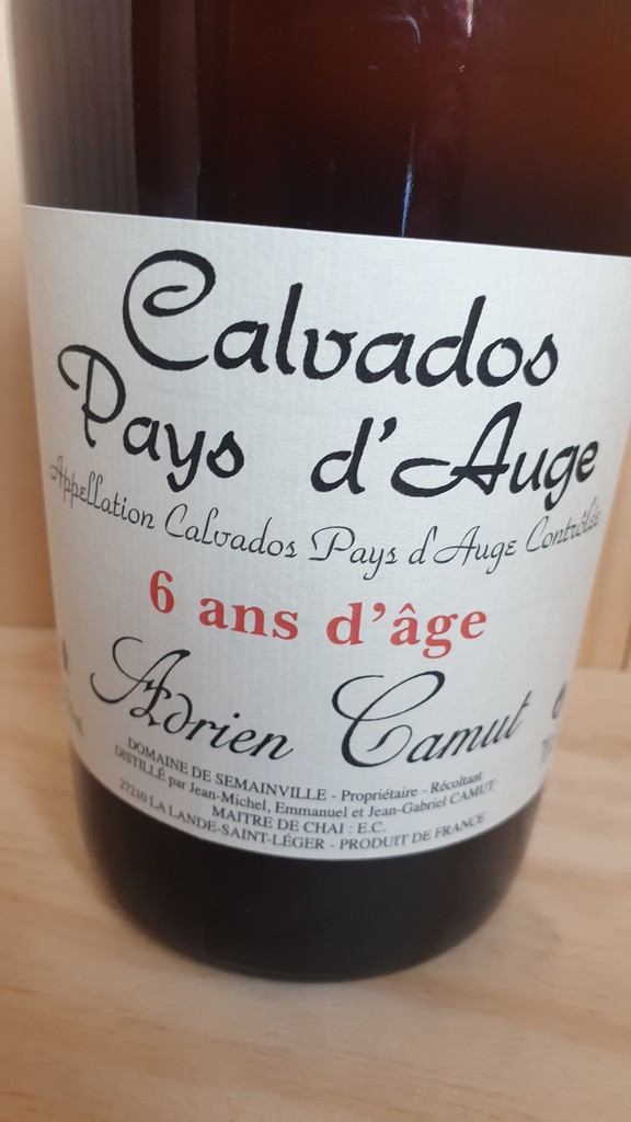 Calvados Adrien Camut 6 Ans, Pays D'Auge