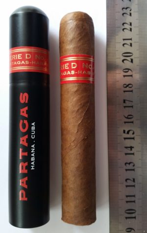 Partagas Serie D No 4 Cigars Tubos - 1 Single Cigar