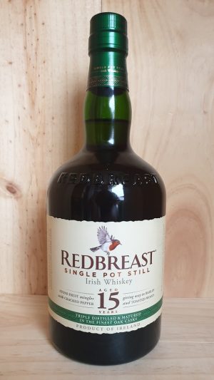 Redbreast 15 year old, Pure Pot Still Irish Whiskey 46%