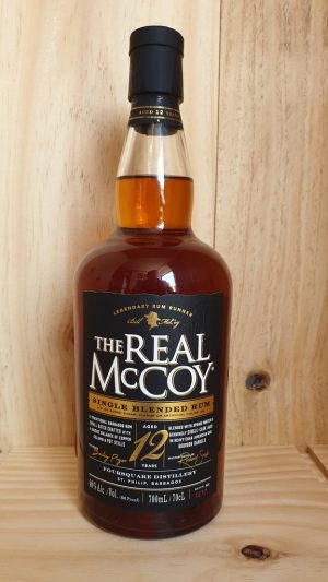 The Real McCoy 12 Year Old Rum, Barbados 40%