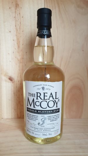 The Real McCoy 3 Year Old White Rum Distillers Choice 46%