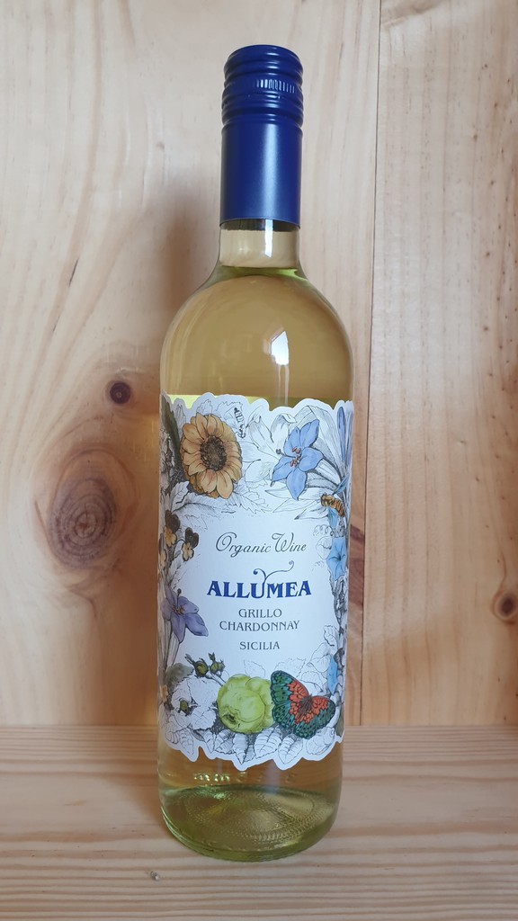 Allumea Grillo Chardonnay Sicilia DOP Organic