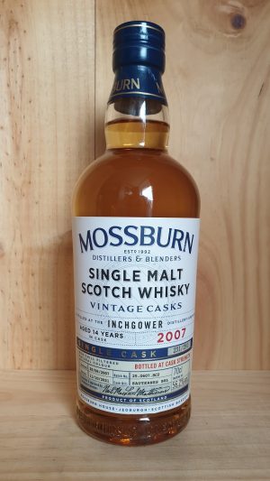Mossburn Single Cask Inchgower 2007 Single Malt Whisky 56.2%