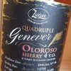 Zuidam Oloroso Sherry Cask 4 Year Old Quadruple Genever 38% 1 Litre