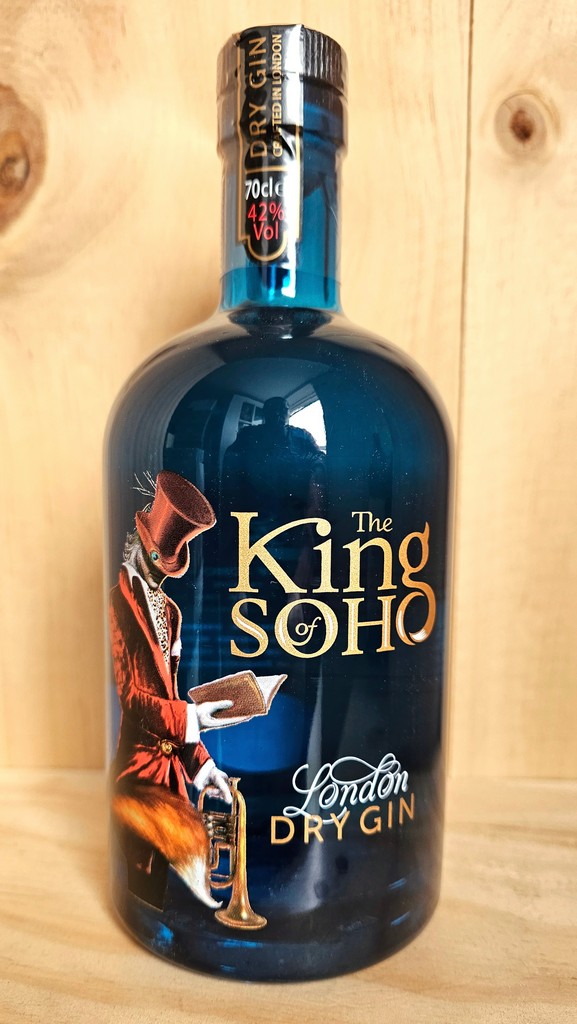 The King of Soho London Dry Gin 42% | Fareham Wine Cellar