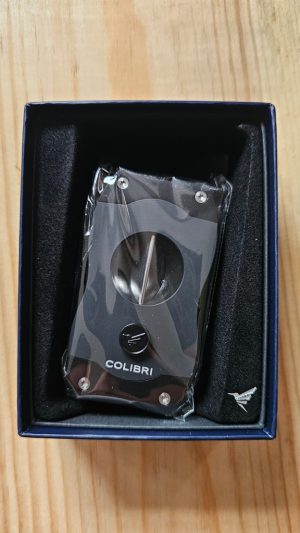 Colibri V-Cut Cigar Cutter Black CU300T1